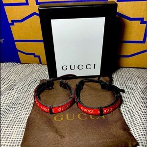 Pair of Gucci bracelets